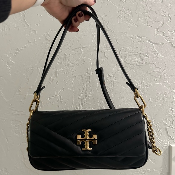 Tory Burch- Small Kira Chevron Flap Shoulder Bag - Picture 1 of 5